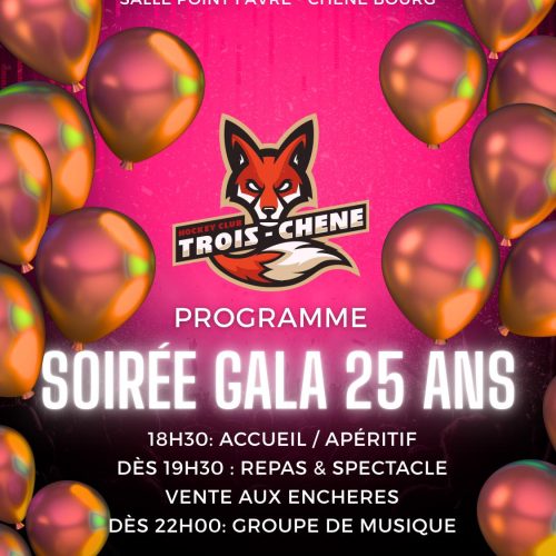 GALA DES 25 ANS DU CLUB